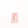 Gifts - Light pink iridescent paper pockets with ribbon, 125g - 7 x 4 x H 12cm (x20) - LAVAL 1878
