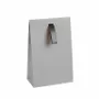 Gifts - Grey matte paper pockets with ribbon, 145g - 13 x 7 x H 20cm (x20) - LAVAL 1878