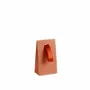 Gifts - Terracotta matte paper pockets with ribbon, 170g - 7 x 4 x H 12cm (x20) - LAVAL 1878