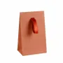 Gifts - Terracotta matte paper pockets with ribbon, 170g - 13 x 7 x H 20cm (x20) - LAVAL 1878