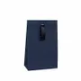 Gifts - Navy blue matte paper pockets with a grainy texture and ribbon - LAVAL 1878