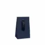 Gifts - Navy blue matte paper pockets with a grainy texture and ribbon - LAVAL 1878