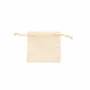 Cadeaux - Bourses 100% coton avec cordelettes coton beige 7 x 7cm (x5) - LAVAL 1878