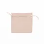 Cadeaux - Bourses 100% coton avec rubans satin rose clair 11 x 10cm (x5) - LAVAL 1878