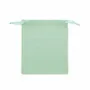 Cadeaux - Bourses 100% coton avec rubans satin vert sauge 12 x 14cm (x5) - LAVAL 1878