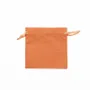 Cadeaux - Bourses 100% coton avec rubans satin terracotta 11 x 10cm (x5) - LAVAL 1878