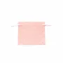 Cadeaux - Bourses en coton avec ruban satin vieux rose, 11 x 10cm (x5) - LAVAL 1878
