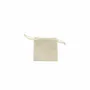 Cadeaux - Bourses 100% lin avec cordelettes coton beige 7 x 7cm (x5) - LAVAL 1878