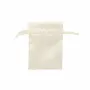 Gifts - Cream-colored synthetic satin purses, 9 x 9cm (x10) - LAVAL 1878