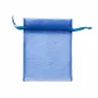 Gifts - Midnight blue synthetic organdy voile purses, 12 x 13cm (x10) - LAVAL 1878