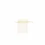 Cadeaux - Bourses voile organdi synthetique ivoire, 7 x 7cm (x10) - LAVAL 1878