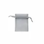 Cadeaux - Bourses voile organdi synthetique argent, 9 x 9cm (x10) - LAVAL 1878