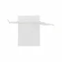Gifts - White synthetic organdy voile purses, 12 x 13cm (x10) - LAVAL 1878
