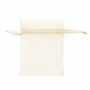 Gifts - Synthetic organdy voile purses in ivory, 15 x 17cm (x10) - LAVAL 1878