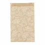 Gifts - Recycled kraft gift bags printed with white flowers - LAVAL 1878