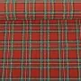 Gifts - Red and green Christmas wrapping paper with a tartan pattern, 0.70 x 25m, 80g - LAVAL 1878