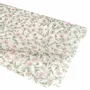 Cadeaux - Papier de soie fond blanc, jasmins roses (x25) - LAVAL 1878