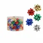 Gifts - Metallic adhesive cabbages white - gold - red - blue - green diam. - LAVAL 1878