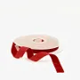Gifts - Red synthetic velvet ribbon - 90m - LAVAL 1878