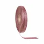 Gifts - Gold glitter ribbon, raspberry - 50m - LAVAL 1878