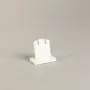 Cadeaux - Présentoir NOMADE plexi blanc mat 1 paire BO avec fentes, 2,5 x H 3cm - LAVAL 1878