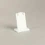 Gifts - NOMADE display stand, matte white plexiglass, 1 pair of earrings with slots, 3 x H 5.5cm - LAVAL 1878