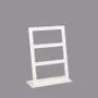 Gifts - NOMADIC display stand for 15 pairs of earrings, matte white plexiglass, 23cm high - LAVAL 1878