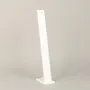 Gifts - NOMADE vertical bracelet display stand, matte white plexiglass, 23cm high - LAVAL 1878