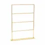 Gifts - Gold-tone metal tiered display stand for 28 pairs of earrings - LAVAL 1878