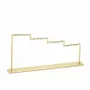 Gifts - Staircase display stand for 8 pairs of earrings, gold-tone metal, 13cm high - LAVAL 1878