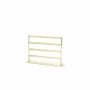 Gifts - Display stand for 24 pairs of gold-tone metal earrings, 11cm high - LAVAL 1878