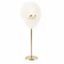 Gifts - Display stand for nose piercings in white silicone, brushed gold metal - LAVAL 1878