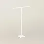 Gifts - Display stand for 2 pairs of earrings in matte white metal, 21cm high - LAVAL 1878