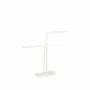 Gifts - Matte white metal display stand with 2 branches for 8 pairs of earrings. - LAVAL 1878