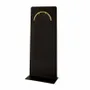 Gifts - Display stand for necklaces and long necklaces in matte black and matte gold metal - H 46.5cm - LAVAL 1878