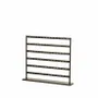 Gifts - Display stand for 42 pairs of earrings, matte black metal, H 17cm - LAVAL 1878