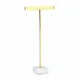 Gifts - Flat display stand for 2 pairs of earrings, gold-tone metal/marble - LAVAL 1878