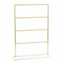Gifts - Gold metal/marble tiered display stand for 28 pairs of earrings. - LAVAL 1878