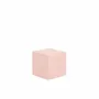 Gifts - Display volume in patinated pink concrete, 10 x 10 x H 10cm - LAVAL 1878