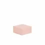 Gifts - Display case in patinated pink concrete, 10 x 10 x H 5cm - LAVAL 1878