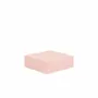 Gifts - Display case in painted pink patinated wood (MDF), 15 x 15 x H 5cm - LAVAL 1878