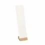 Gifts - White MDF bracelet display stand with oak wood base, 36cm high - LAVAL 1878