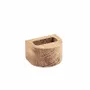 Gifts - 10mm slotted ring holder made of oak wood, rounded shape - LAVAL 1878