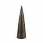 Gifts - Jempinis wooden ring holder, black painted, cone shape, ø 3cm - H 10cm - LAVAL 1878