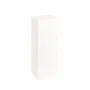 Gifts - White painted matte MDF wooden column display stand with hook and loop fastener - H 24cm - LAVAL 1878