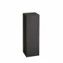 Gifts - Presentation volume in matte black painted MDF wood, 5 x 5 x 16cm - LAVAL 1878