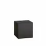 Gifts - Presentation volume in matte black painted MDF wood, 8 x 7 x 8cm - LAVAL 1878