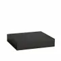 Gifts - Presentation volume in matte black painted MDF wood, 13 x 15 x 3cm - LAVAL 1878