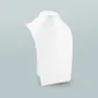 Gifts - White synthetic-coated bust collar with a smooth finish, 35cm - LAVAL 1878