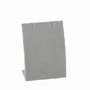 Gifts - B.O./chains-pendants display stand in grey suede-look material - LAVAL 1878